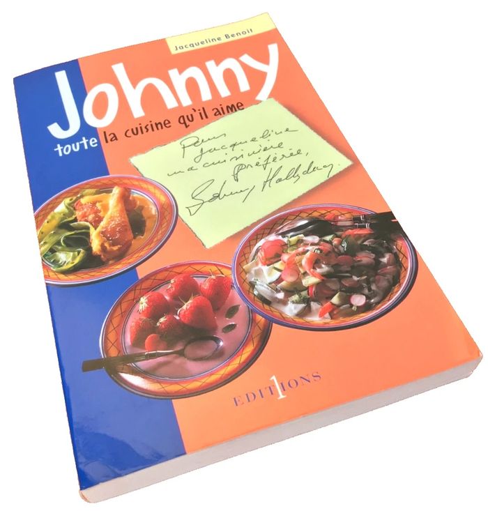 Jacqueline Benoit Johnny toute la cuisine qu' il aime (1998) Editions 1 - photo numéro 10