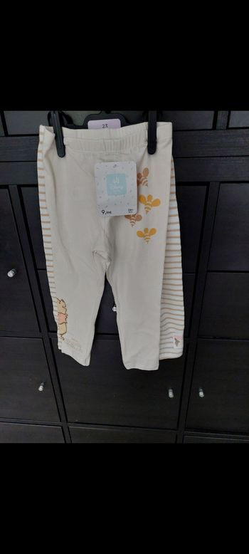 Lot de 2 leggins Winnie l' ourson fille 23 mois