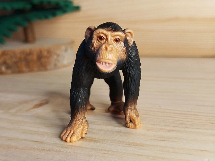 Schleich singe chimpanzé Figurine animal de la savane