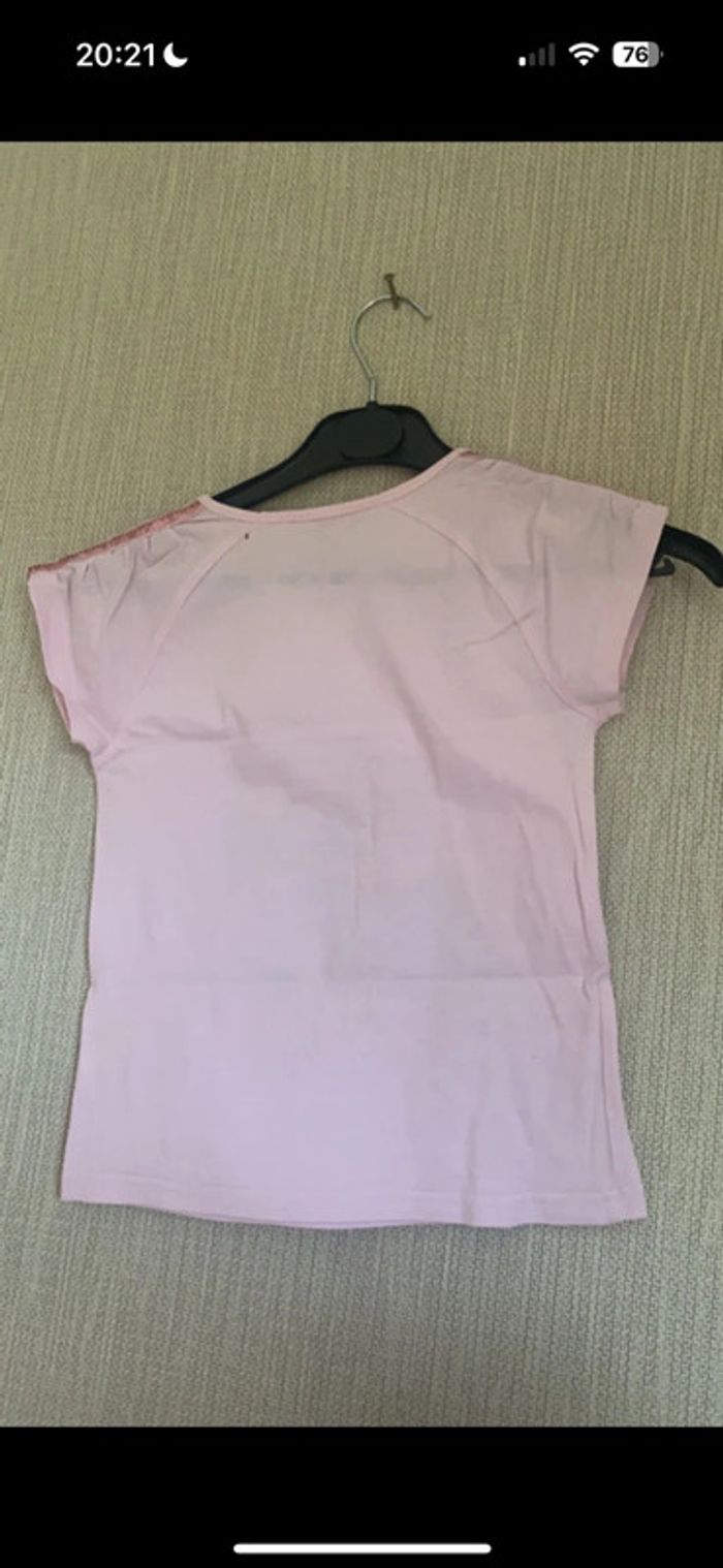 T-shirt rose 6 ans - photo numéro 2