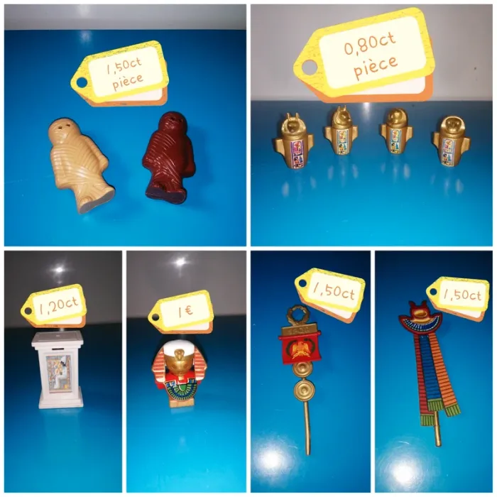 Thème* accrssoire / momie - urne - buste - drapeau