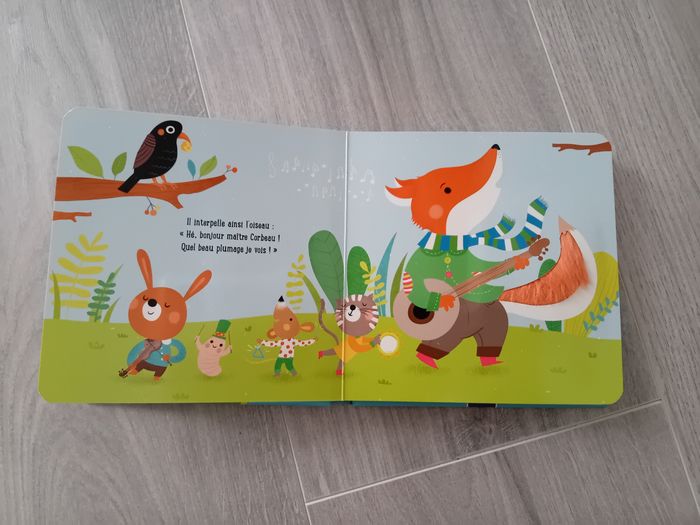 Mes Jolies Fables à Toucher Le Corbeau et Le Renard - photo numéro 2
