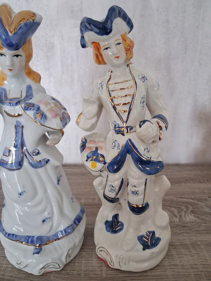 Figurines décorations en porcelaine 27 cm de haut - photo numéro 3