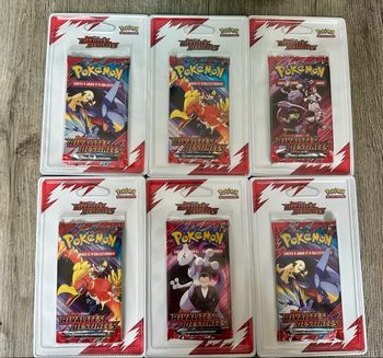 6 boosters sous blister EV10 rivalités destinées