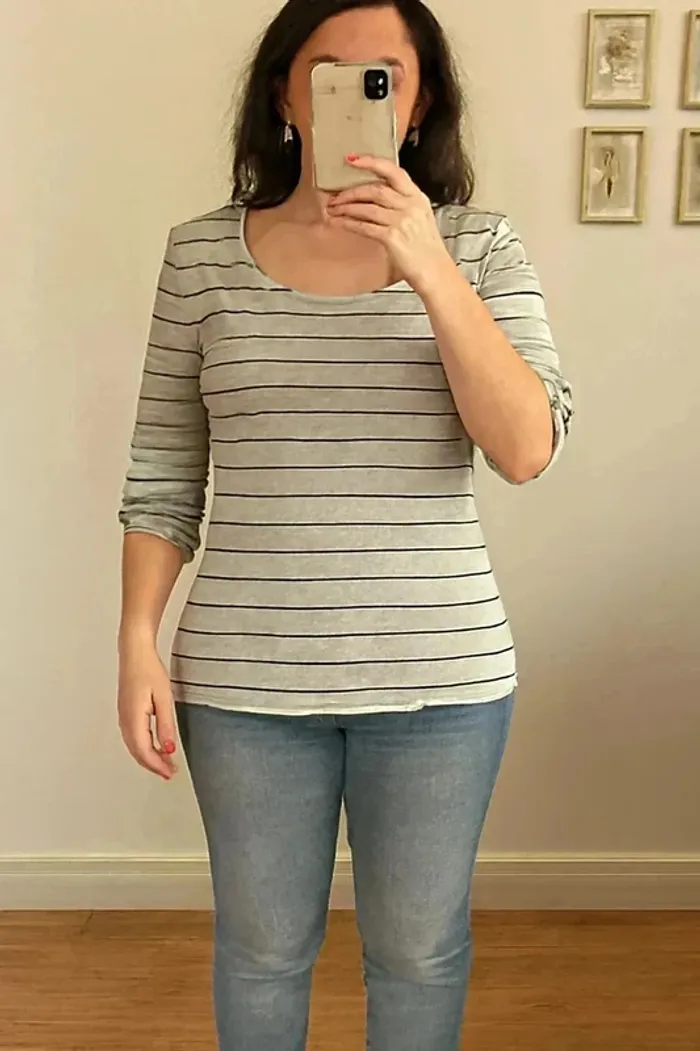 Tee shirt manche 3/4 - Taille 36 / S