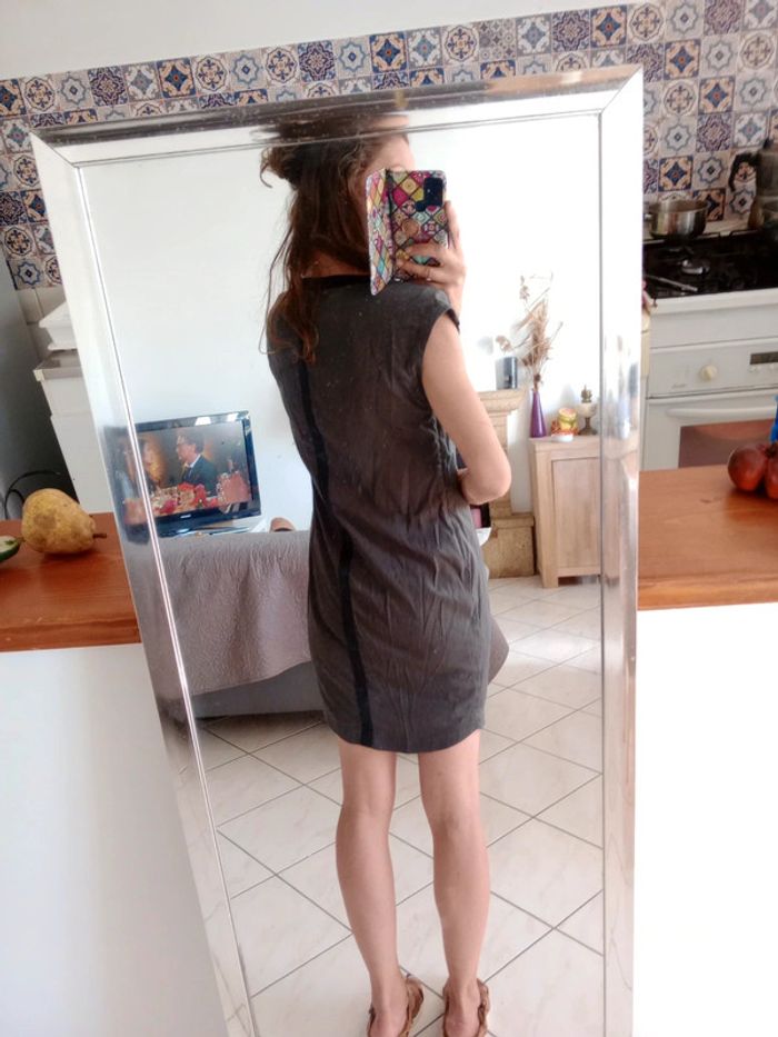 Robe 36-38 kaki foncé c44 - photo numéro 5