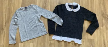 Lot t shirts manches longues