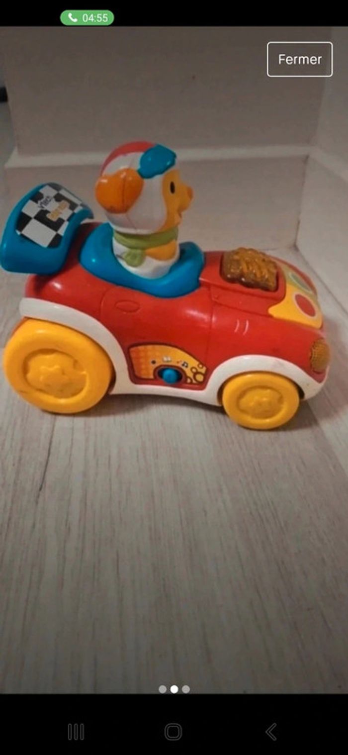 Voiture musicale vtech baby rallye - photo numéro 2
