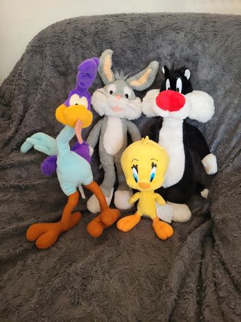 Lot peluche looney toons