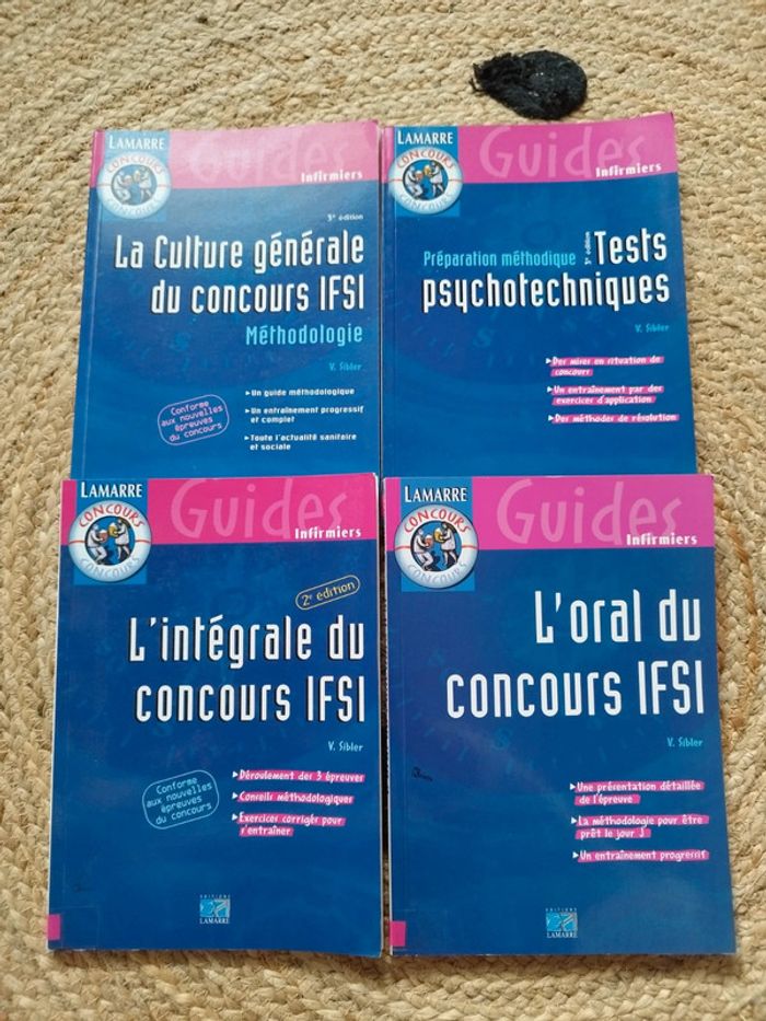 Livres préparation concours infirmier
