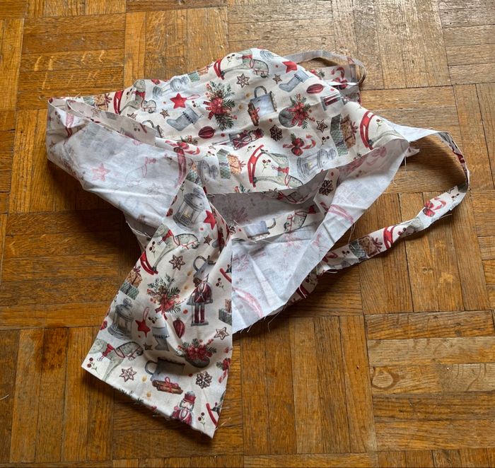 Chute de tissu imprimé casses noisettes - photo numéro 3