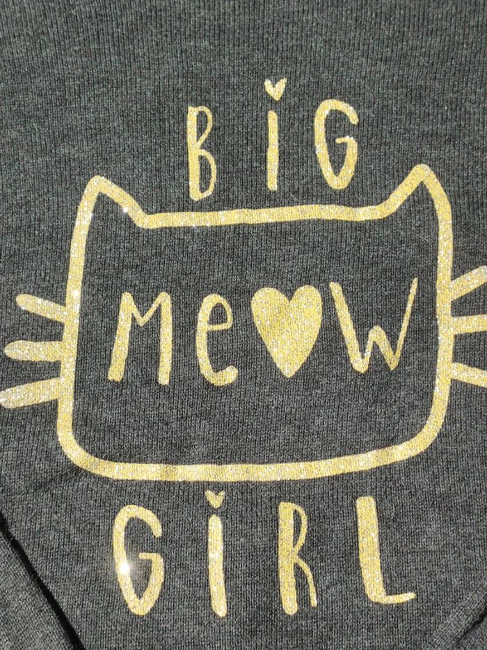 Pull noir et doré pailleté fille 10 ans in extenso - photo numéro 4