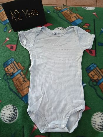 Body garçon 12 MOIS