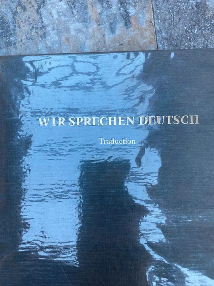 Livre d’apprentissage de l’allemand Wir Sprechen Deutsch