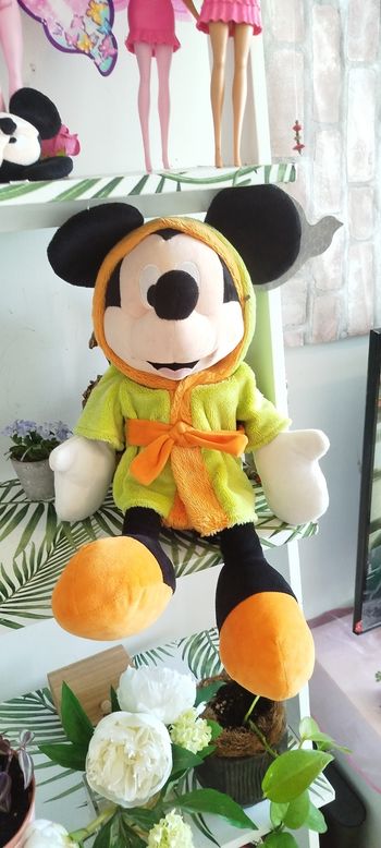 Peluche Mickey robe de chambre 🌿