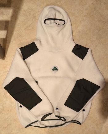 Fleece Nike ACG "Ninja" - Blanc & Noir - Balaclava