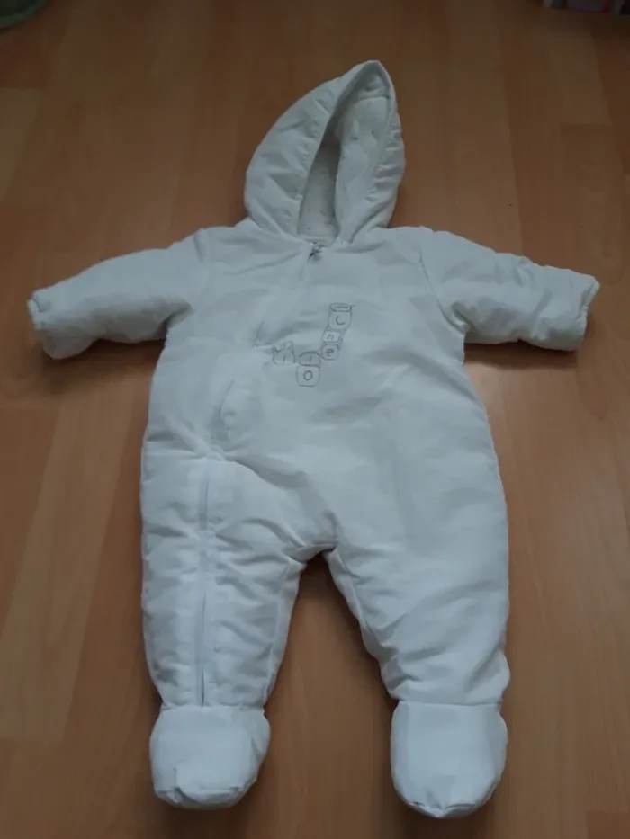 Combinaison pilote blanche
