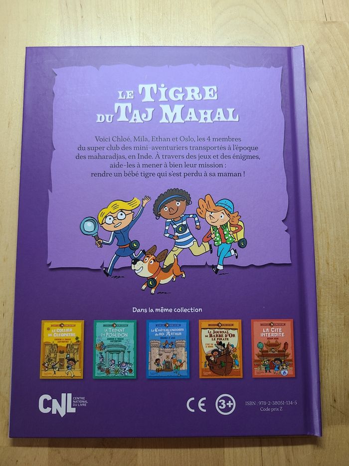 Le tigre du taj mahal le super clubs des mini aventuriers - photo numéro 2