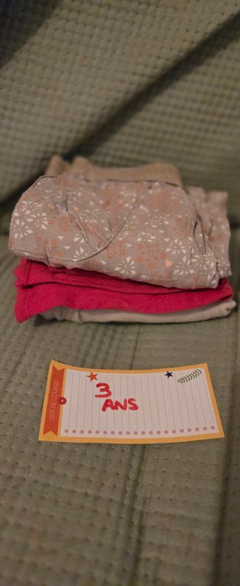 3pcs été fille 3ans