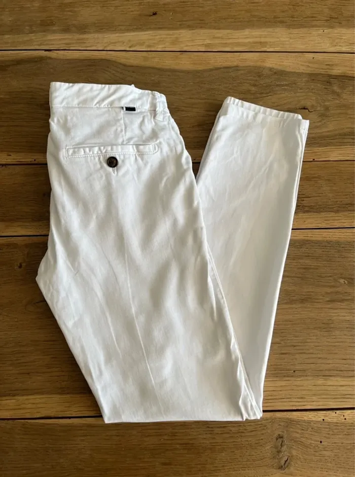 Pantalon/chino blanc Reiko