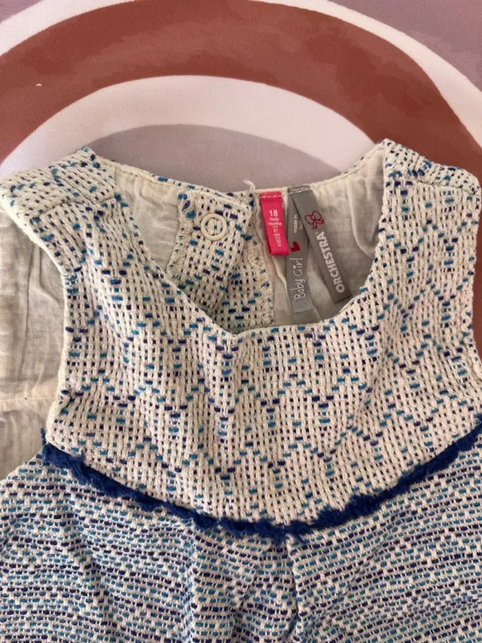 Jolie robe bébé fille – Orchestra – Taille 18 mois (81 cm) 💙 - photo numéro 2