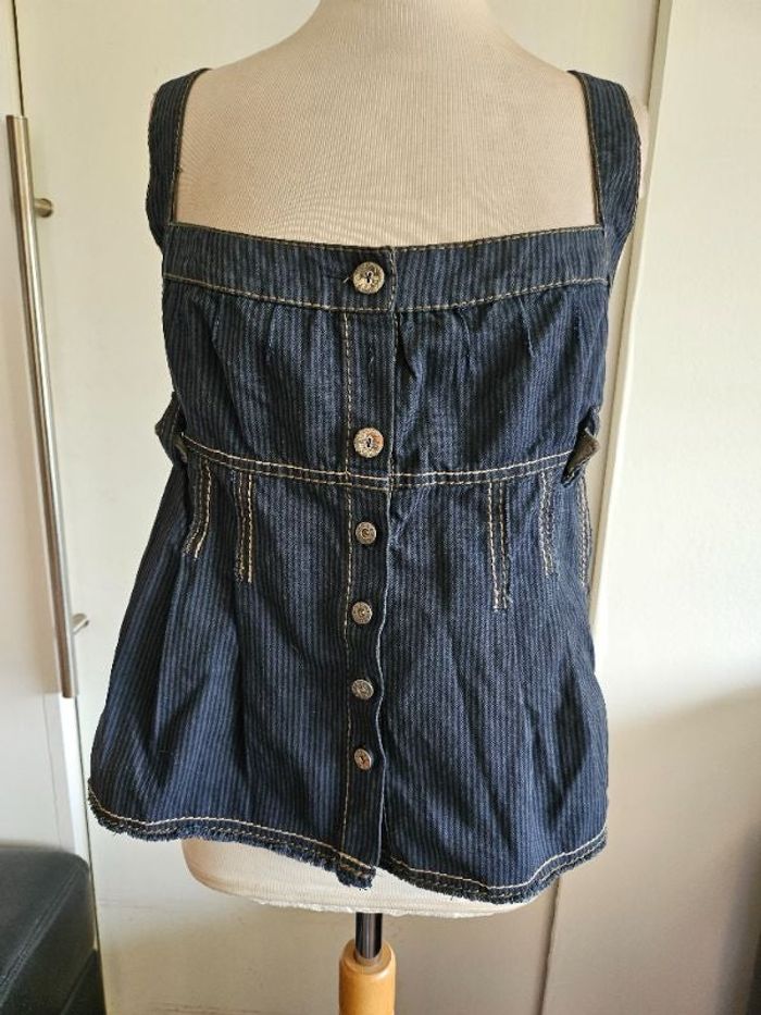 Top haut en jean 2026 T 3 (40)