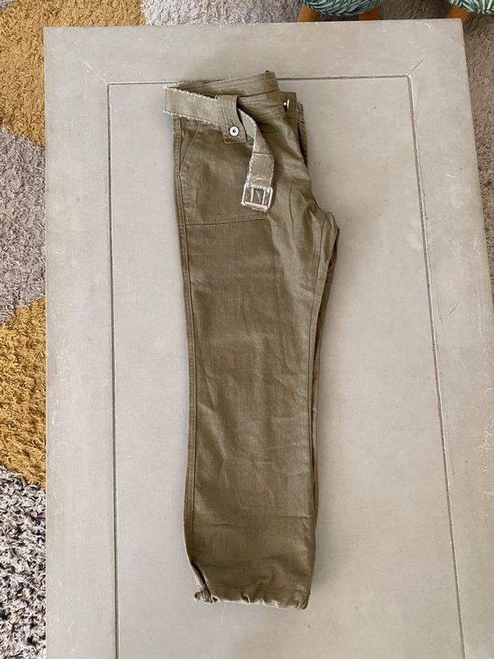 Pantalon Mim kaki taille 40 neuf avec étiquette - photo numéro 16