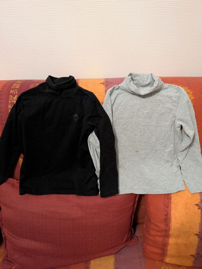 Lot de 2 sous pull garçon 5 ans