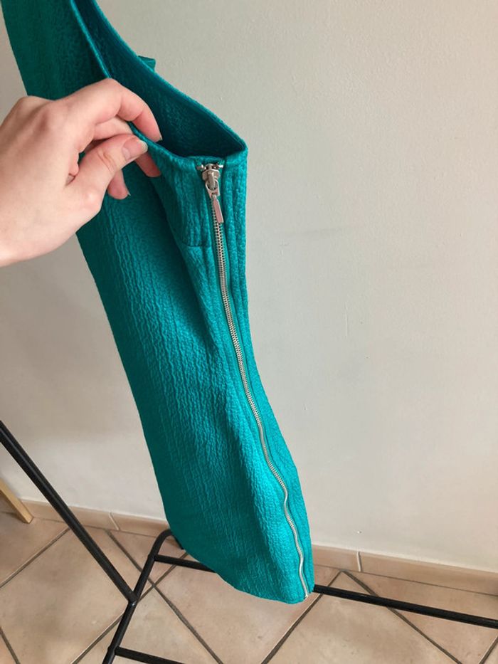 Robe bleue/verte mango - photo numéro 2