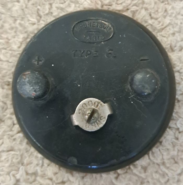 Ancien écouteur en bakélite Brunet Cie France