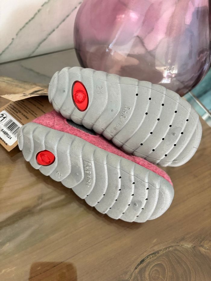 Chaussons feutrine fille Befado rose 21 - photo numéro 5