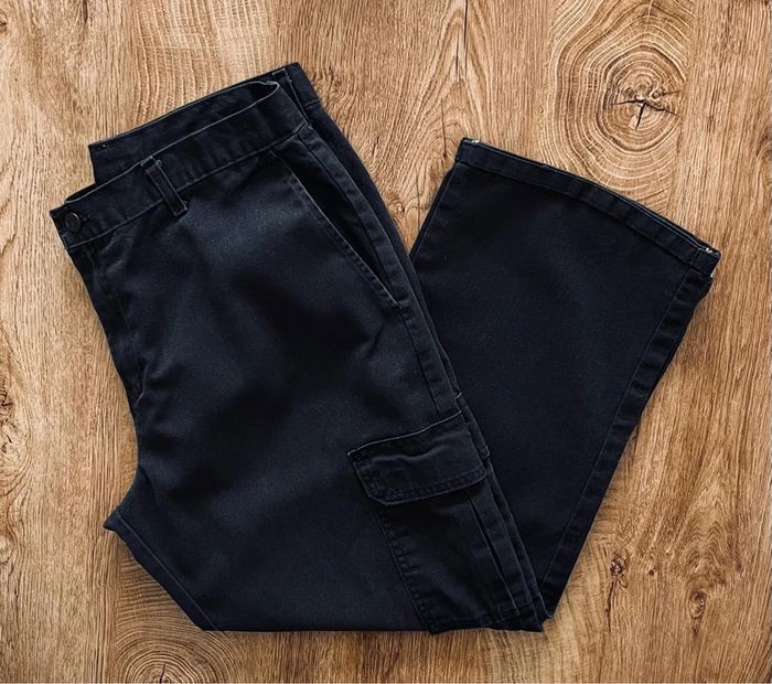 Pantalon cargo large/baggy noir Dickies Genuine pour homme, taille W 36 (46 taille française) - photo numéro 5