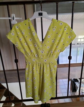 Combi short jaune XS