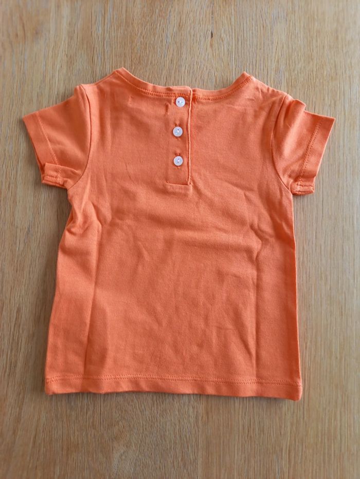 Lot de 5 T-shirt été 12 mois - photo numéro 3