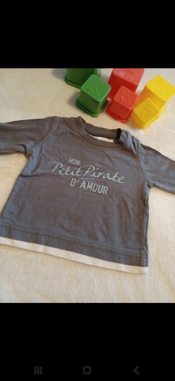 T.shirt bébé taille 3 mois