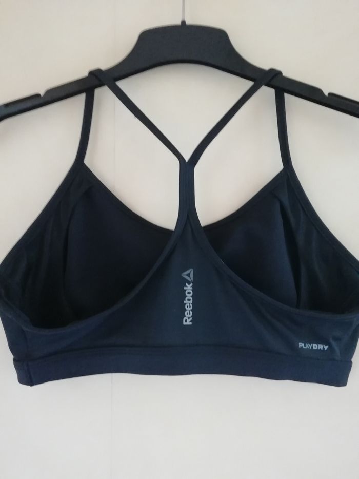 BRASSIÈRE de SPORT REEBOK T. L neuve Noir - photo numéro 2