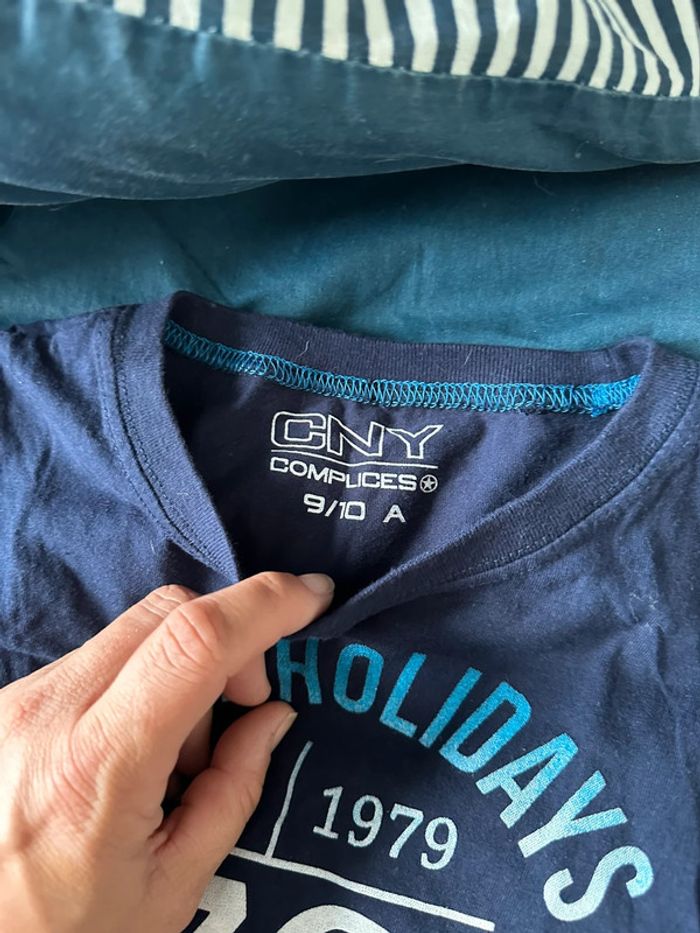 Débardeur complice 10 ans bleu - photo numéro 2