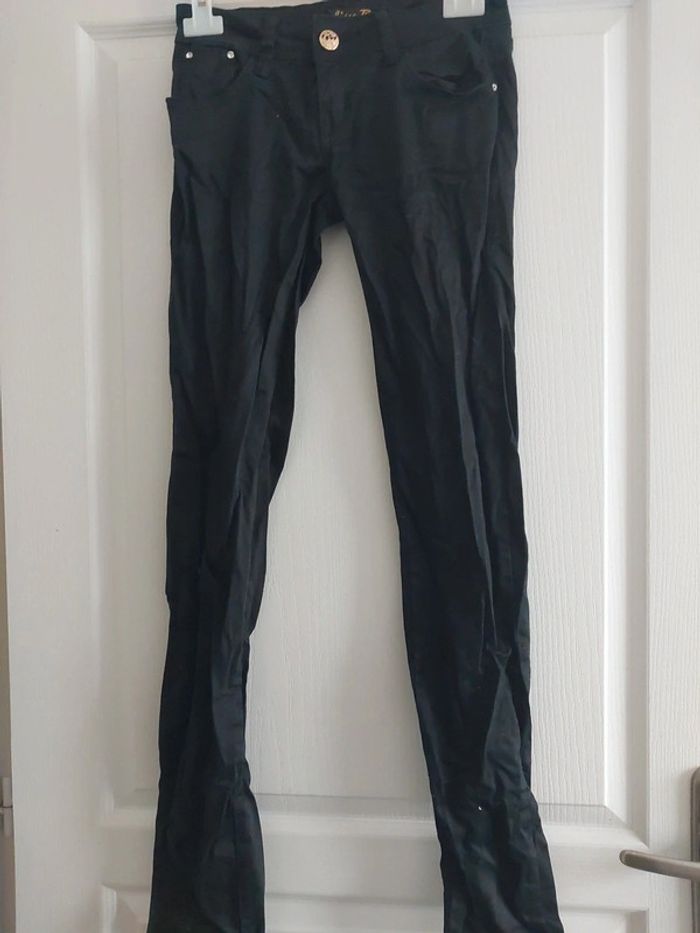 Pantalon noir droit taille 38 miss rj