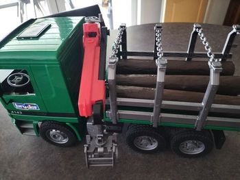 Camion troncs Bruder 