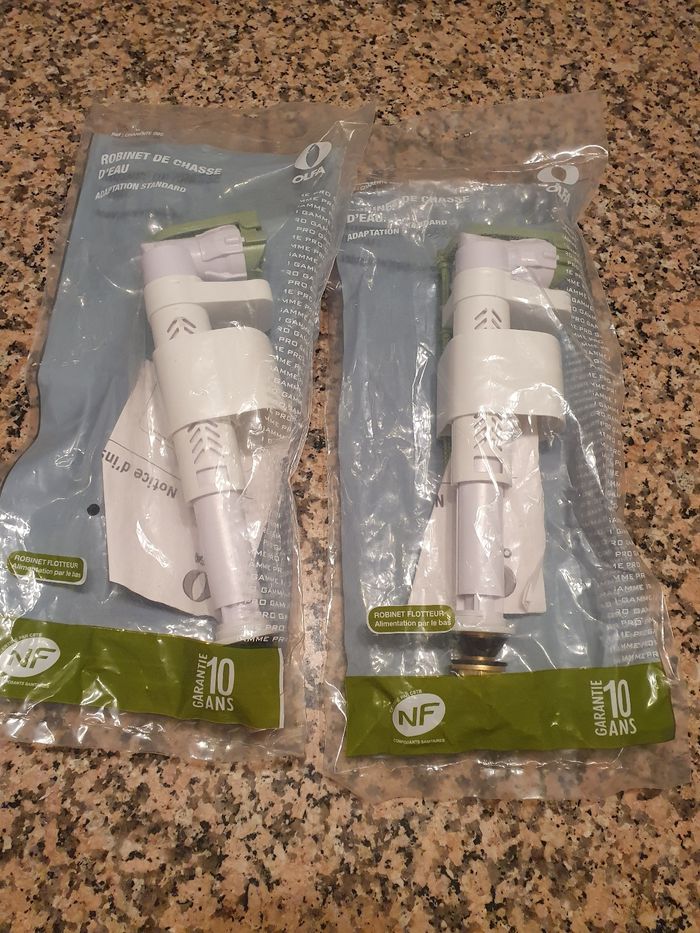 Robinet wc neuf 15€ =1 flotteur