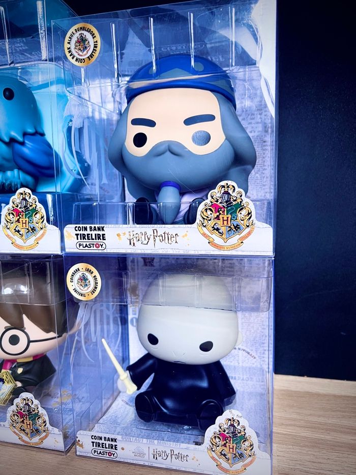 Lot de 6 Tirelires Harry Potter – Plastoy – Neuves - photo numéro 5
