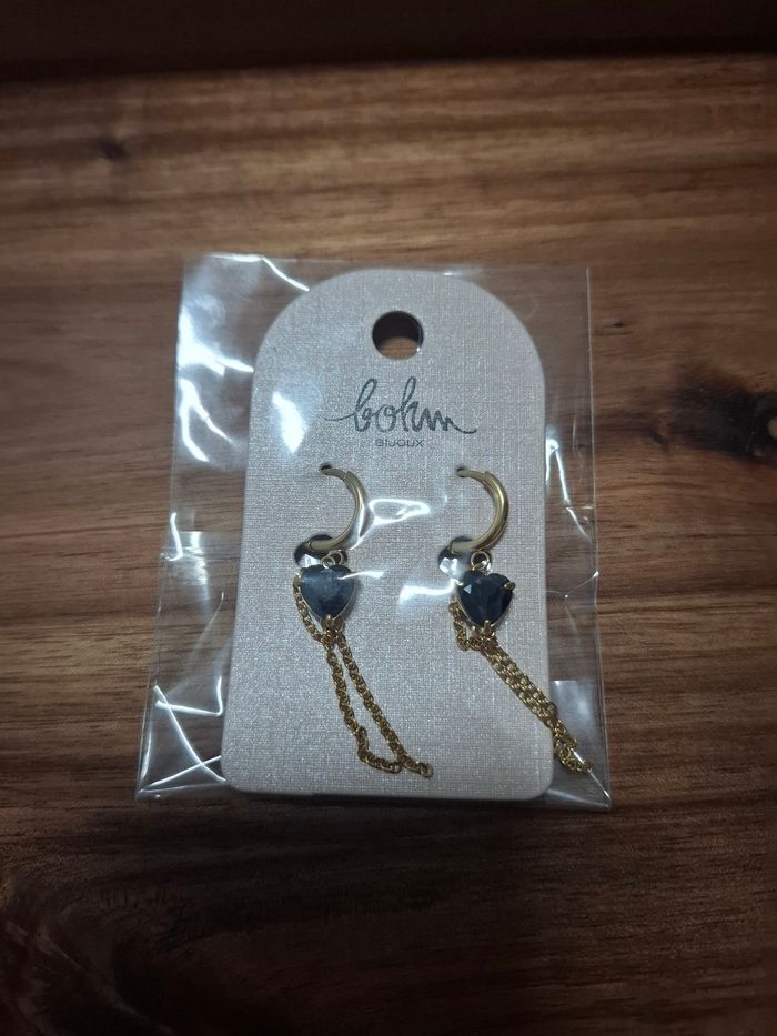 Boucle d'oreilles bohm
