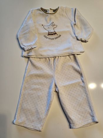 Lot de bodies à bretelles 18 mois Orchestra