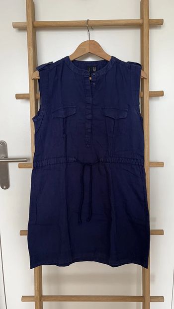 Robe bleu marine Mango