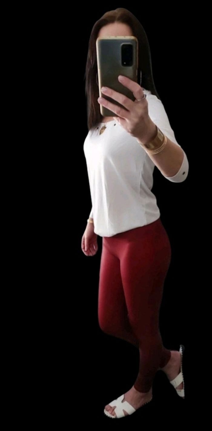 Leggings semilicuir femme - photo numéro 2