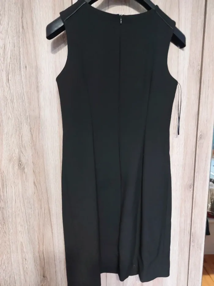 Robe chic liseré cuir - photo numéro 6