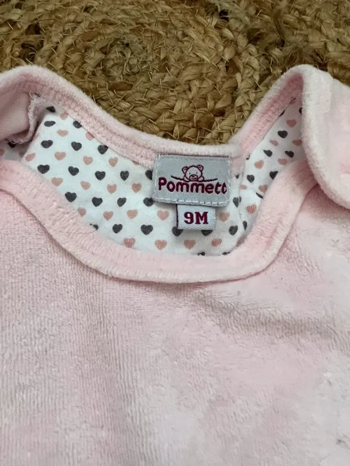 Lot de 2 sur pyjamas ou pyjamas sans manches 9 mois - photo numéro 2
