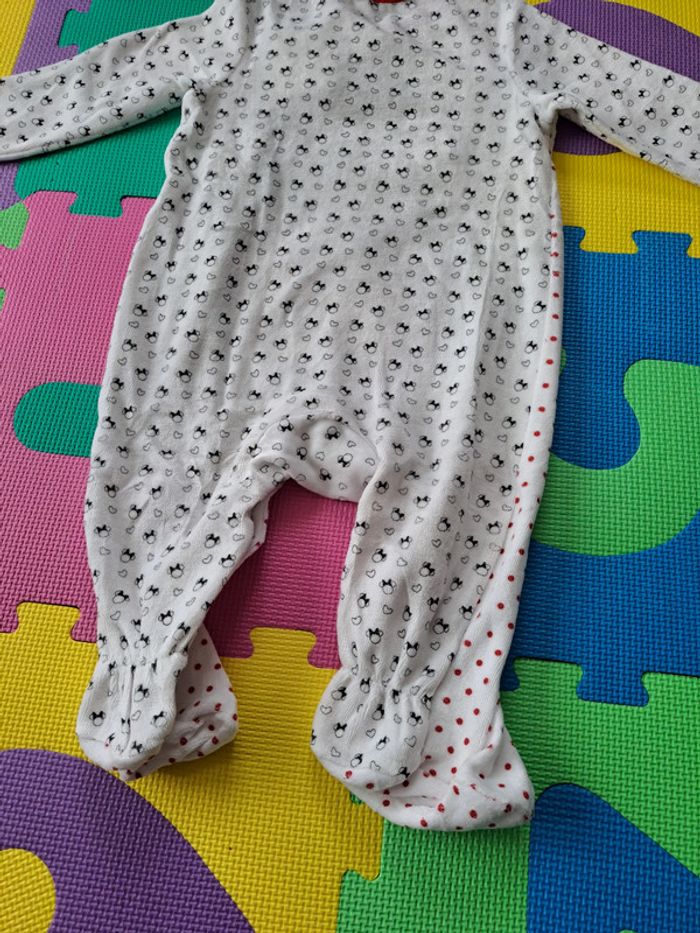 Pyjama velours Orchestra Minnie 12m - photo numéro 8