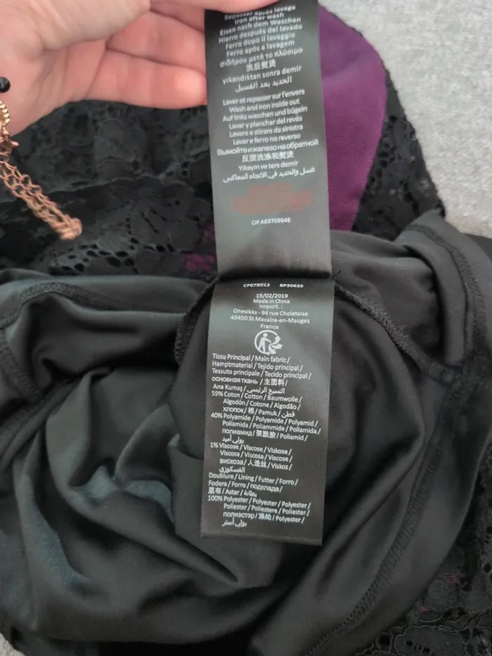 Robe en dentelle IKKS - Taille 40 - Neuve avec étiquette - photo numéro 8