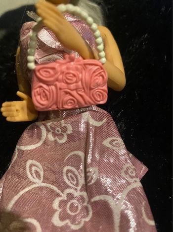 Sac à main roses barbie